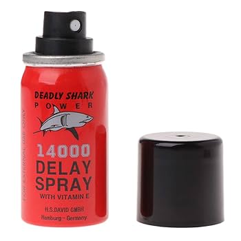 Deadly Shark Power 14000 Delay Spray with Vitamin E 45 ML