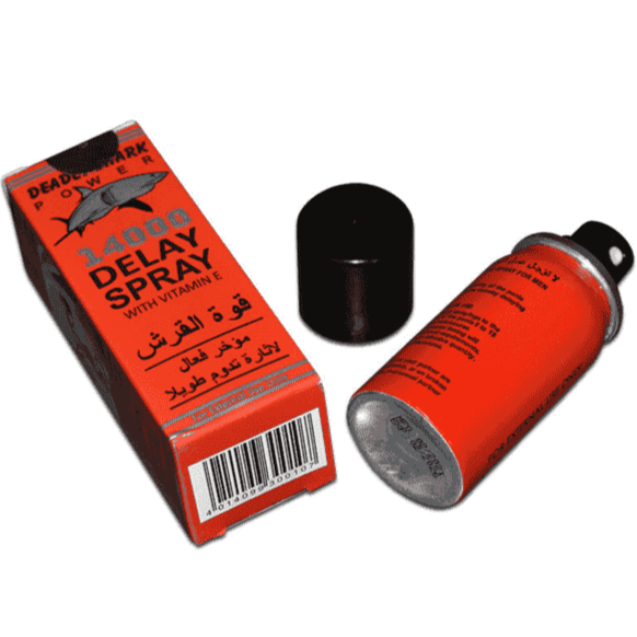 Deadly Shark Power 14000 Delay Spray with Vitamin E 45 ML