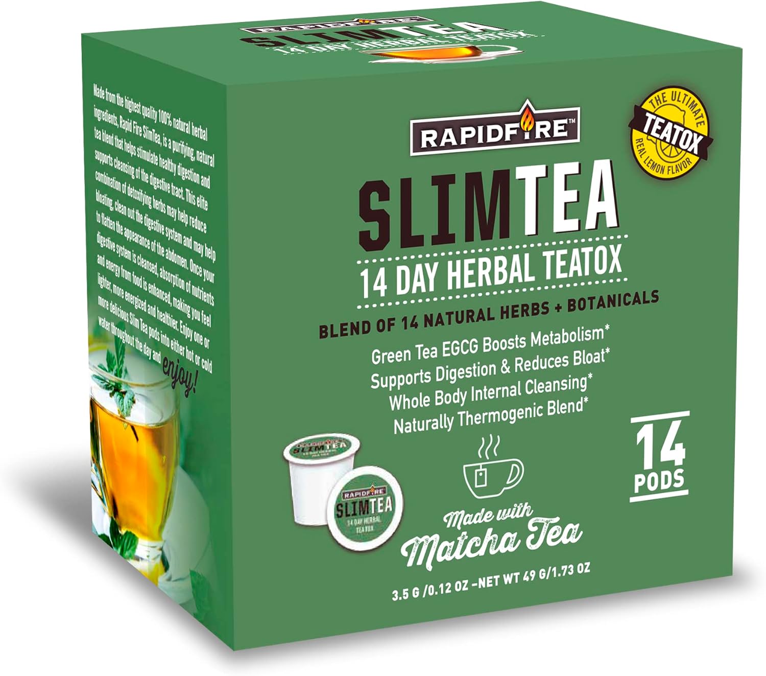 SLIM TEA DETOX 14 SACHE
