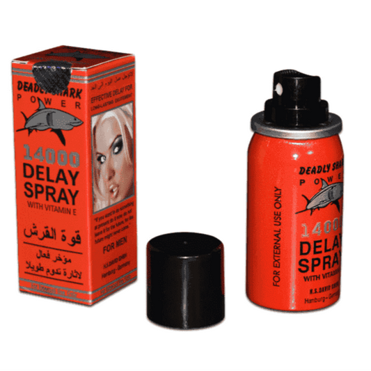 Deadly Shark Power 14000 Delay Spray with Vitamin E 45 ML