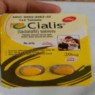 Original Cialis 20mg 2 Tablets Card