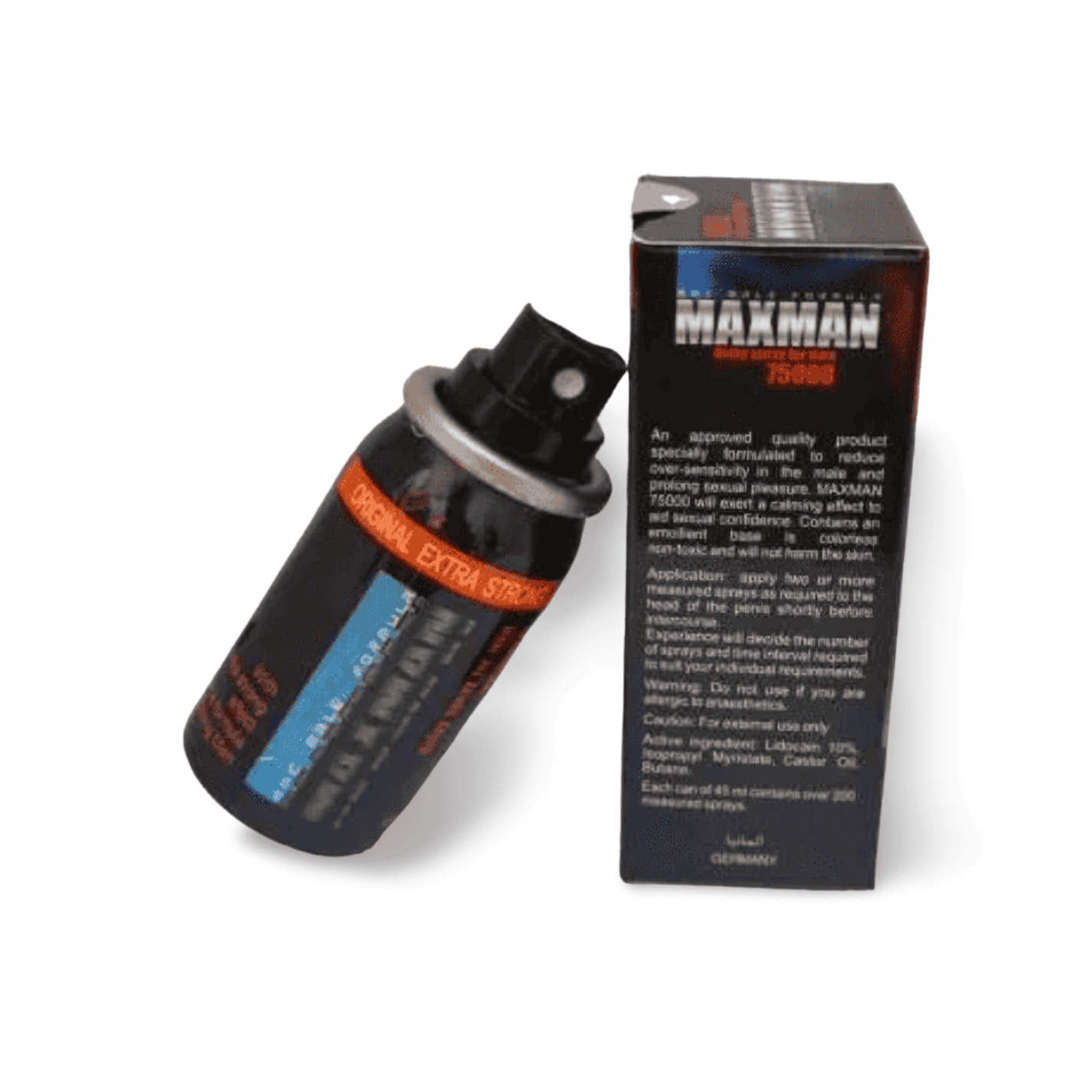 Maxman Extra Strong 75000 Delay Spray For Men 45 ML